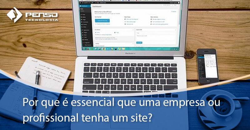 empresa ou profissional tenha um site