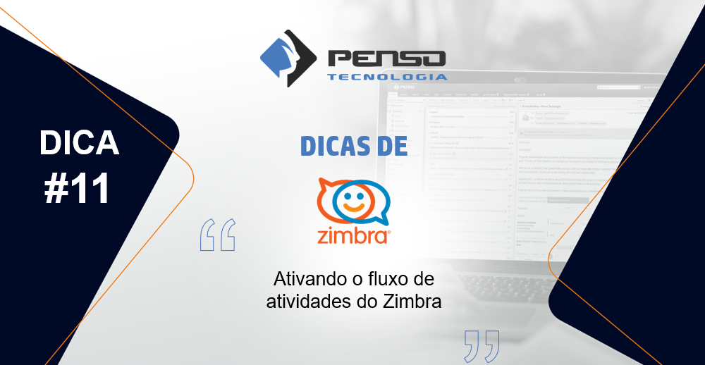 fluxo de atividades do Zimbra