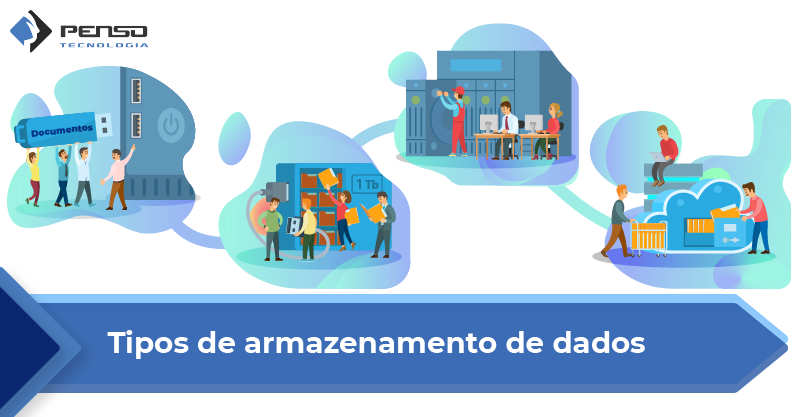 tipos de armazenamento de dados