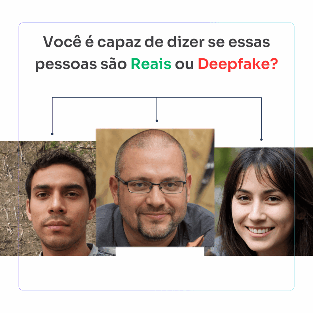 Deepfakes com IA: Saiba Como Essa Nova Técnica Pode Comprometer Sua Empresa 1 Voce e capaz de dizer se essas pessoas sao Reais ou Deep Fake