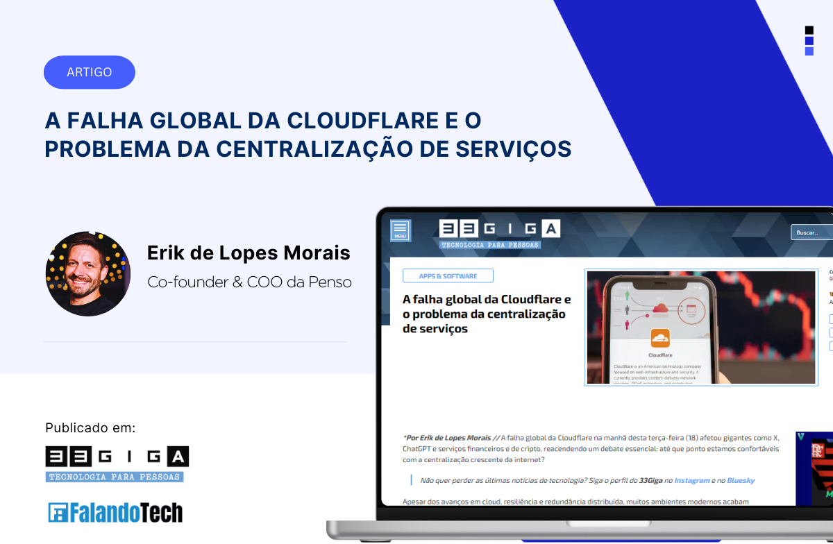 CAPA Falha Global Cloudflare